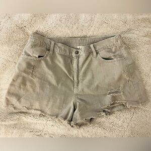 Aerie Daydream Denim Short Womens sz L